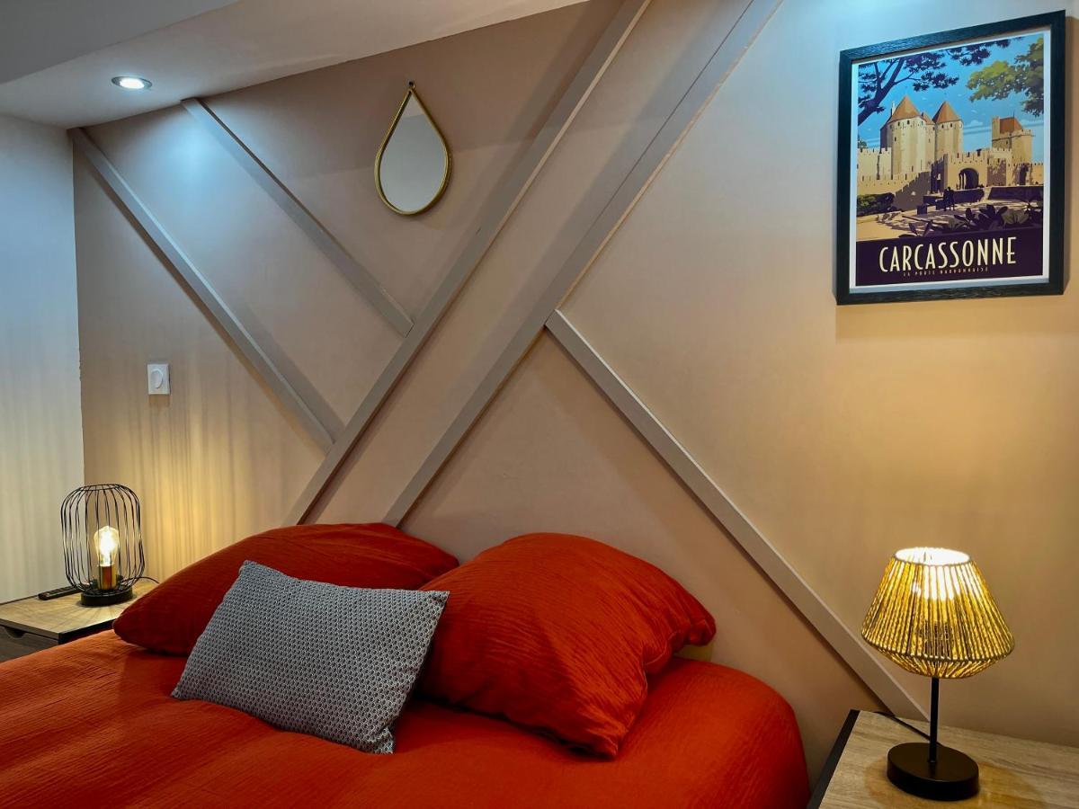 קרקסון Rooftop N°38 - Rooms Et Studios - Vue Cite Medievale מראה חיצוני תמונה